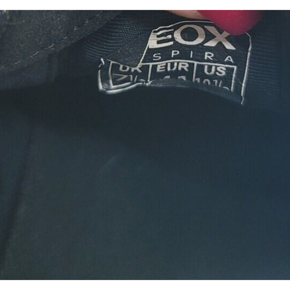 Geox Respira Omaya Navy Suede Slip-On Sneakers w/ Glitter | Women's Size 10.5 - Picture 5 of 5